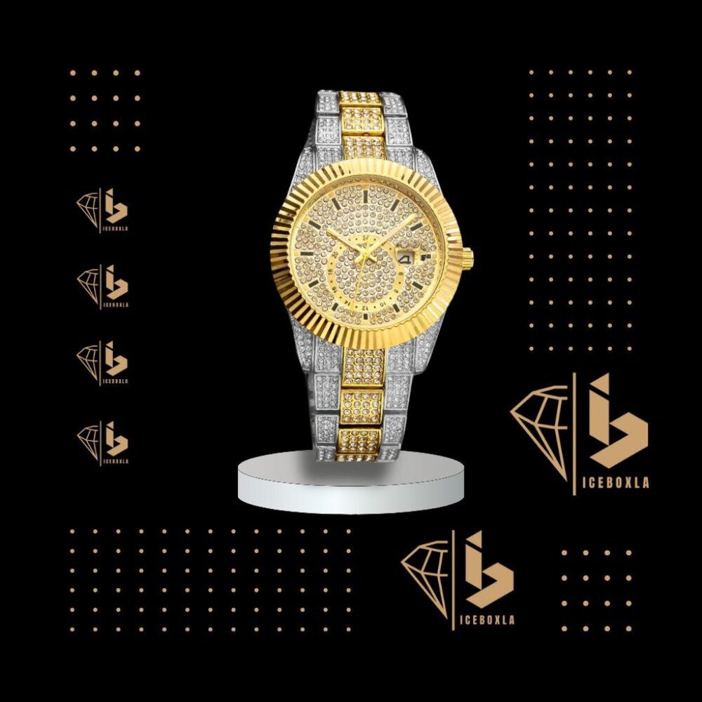 Ravello Luxury Watch – Refined Stainless Steel Timepiece with Date Display